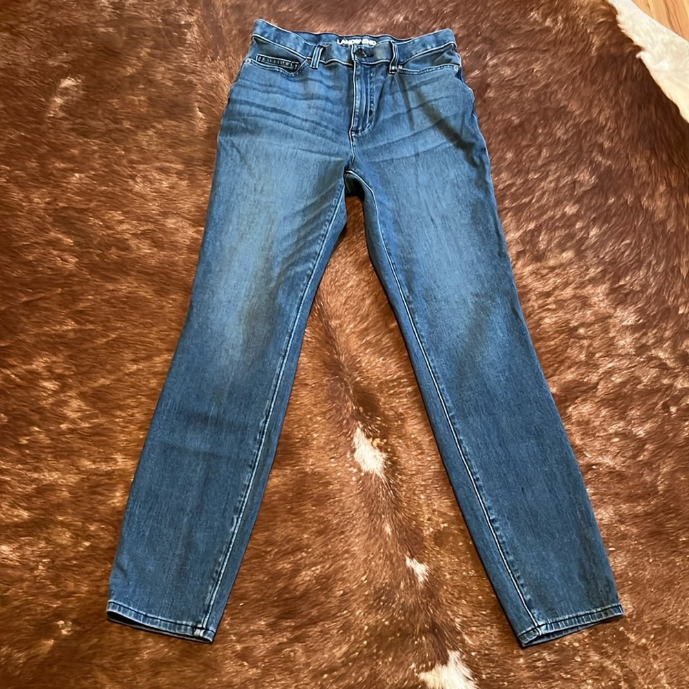 LANDS’ END WOMENS JEANS 10 like new